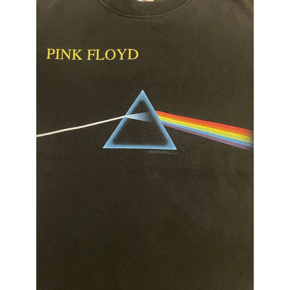 VTG  Pink Floyd "Dark Side of the Moon" 1996 Double Sided T-Shirt Size Small
